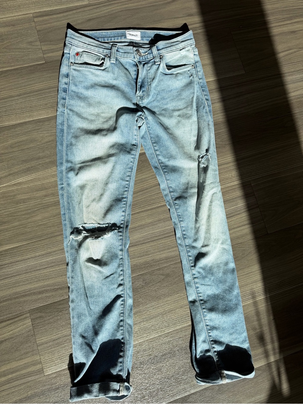 Hudson Cropped Jeans